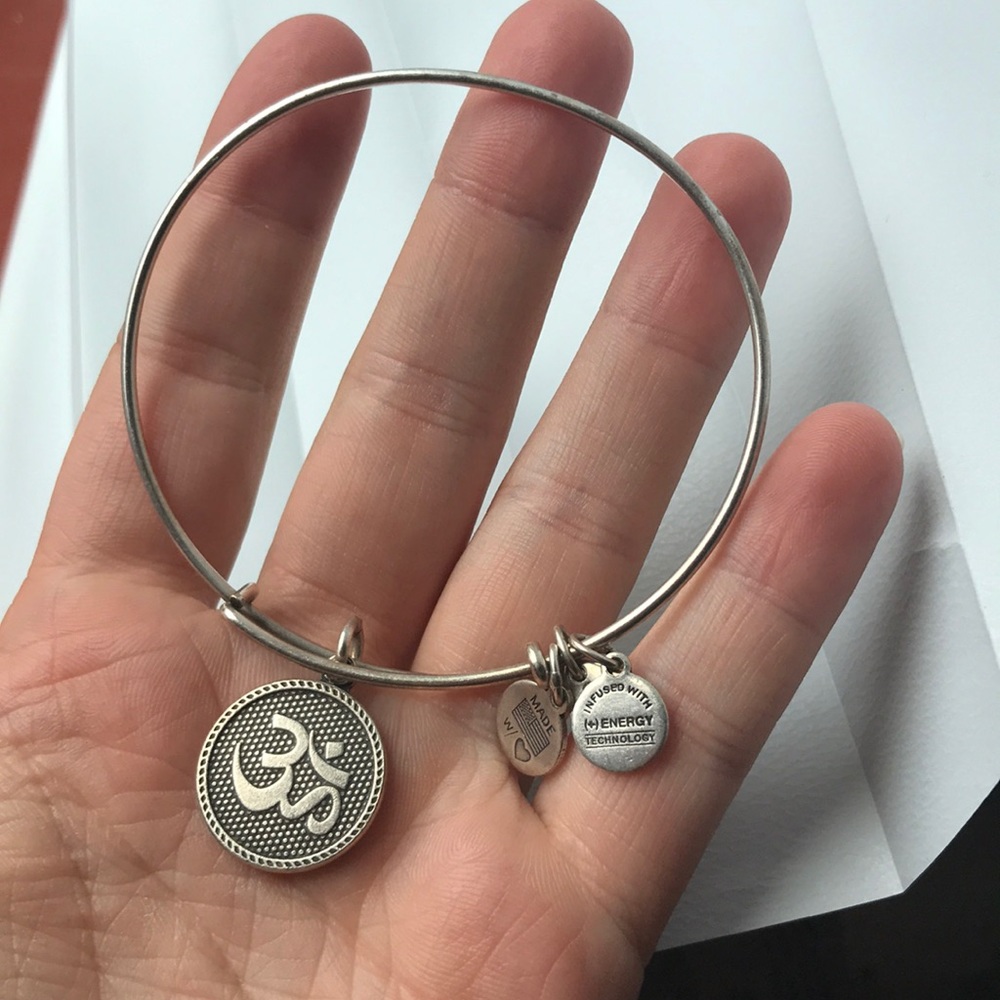 Alex and Ani Silver Charm Bracelet